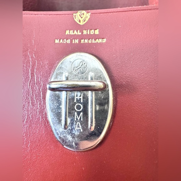 Vintage Homa Leather Camera Bag, Crossbody Purse, English Leather, Brown - Picture 11 of 12